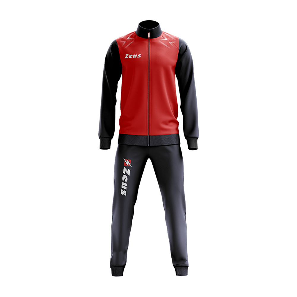 Zeus Easy Tracksuit Red Navy