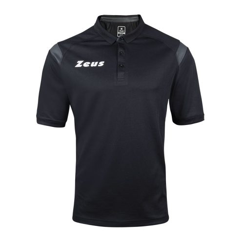 Zeus Monolith Polo Shirt Black
