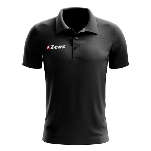 Zeus Promo Man Polo Shirt Black