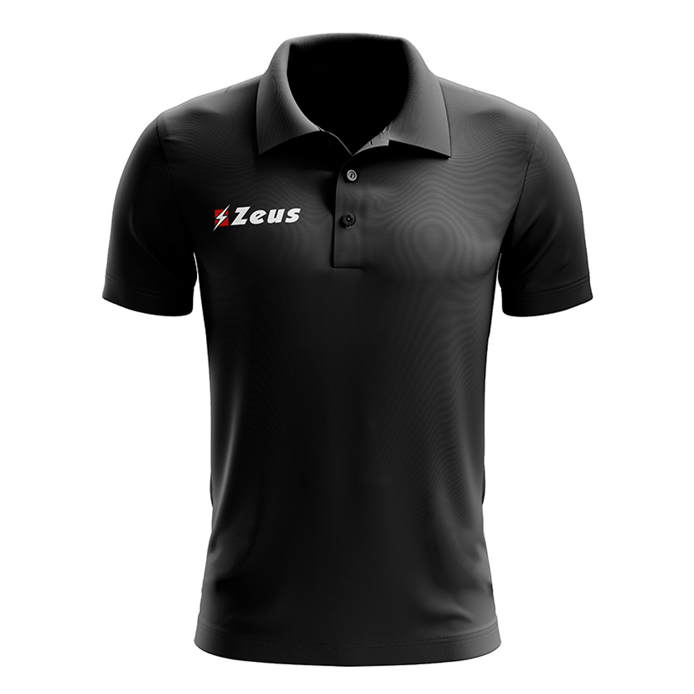 Zeus Promo Man Polo Shirt Black