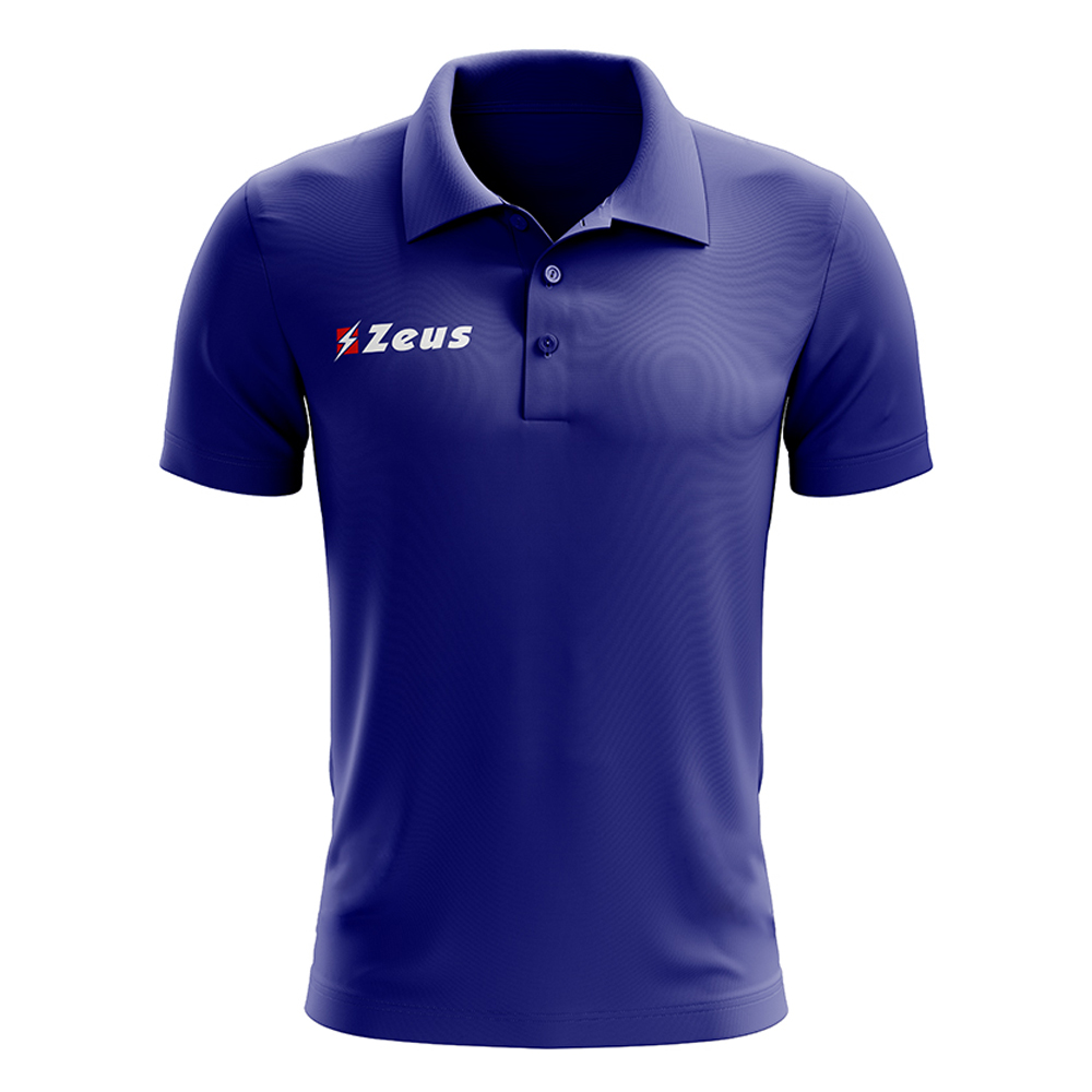 Zeus Promo Man Polo Shirt Blue