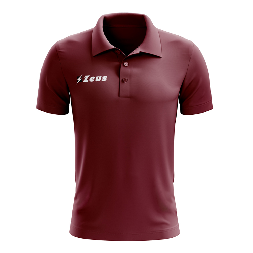 Zeus Promo Man Polo Shirt Maroon