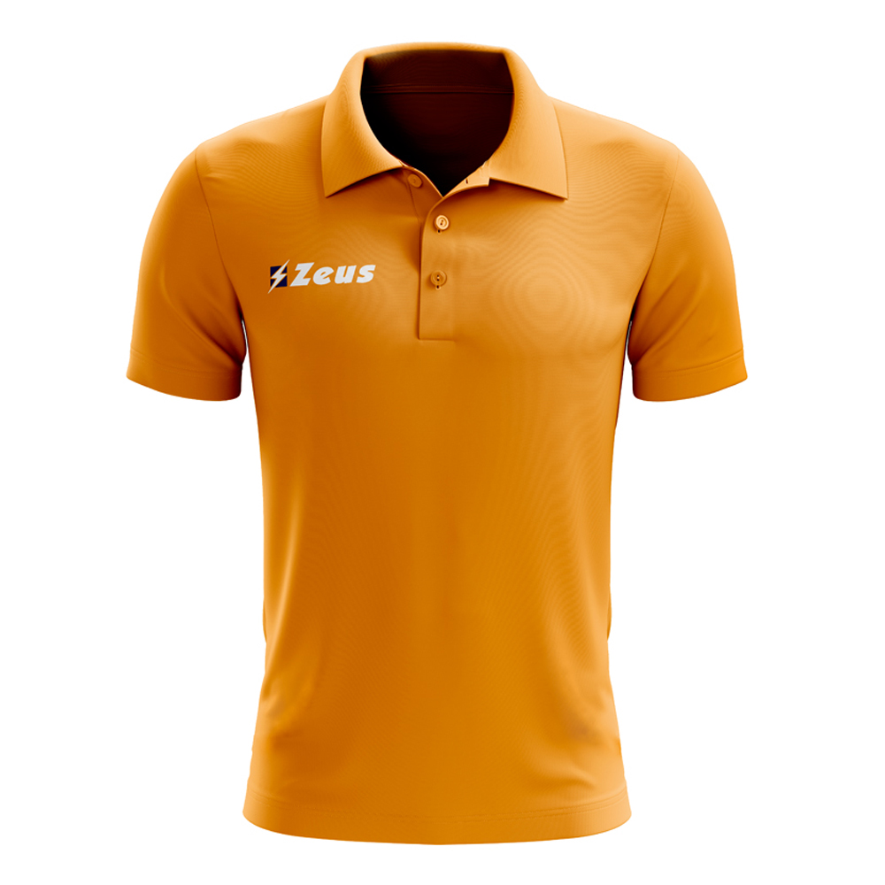Zeus Promo Man Polo Shirt Orange
