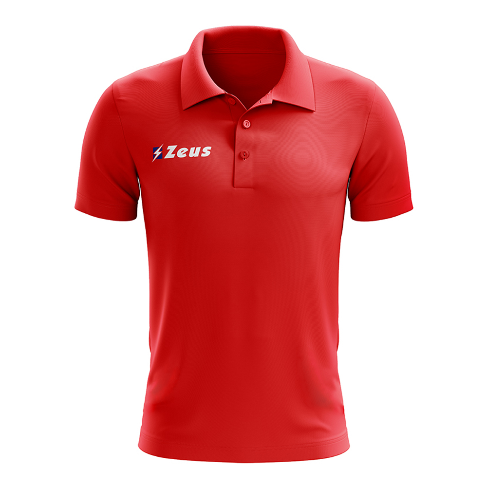 Zeus Promo Man Polo Shirt Red