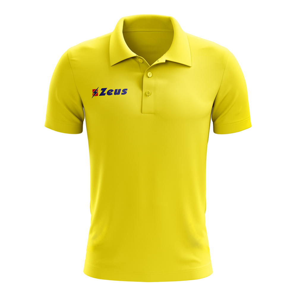 Zeus Promo Man Polo Shirt Yellow