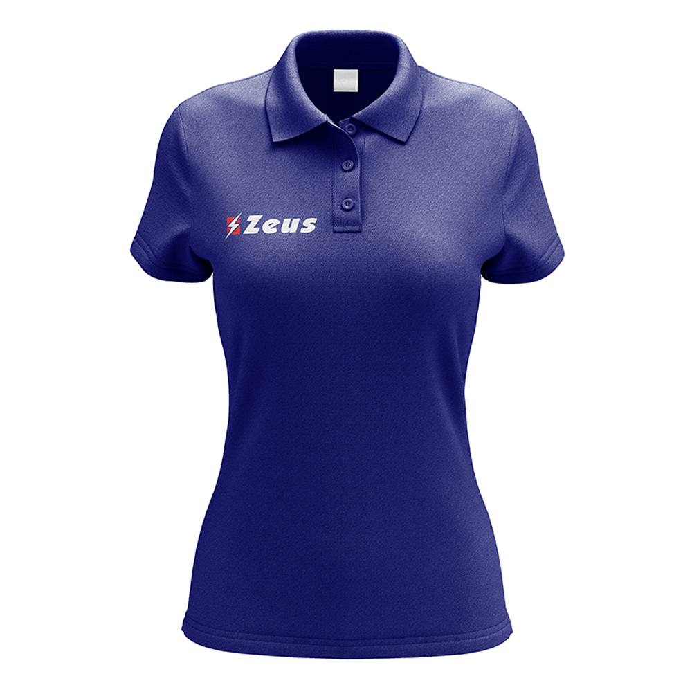 Zeus Promo Woman Polo Shirt Blue