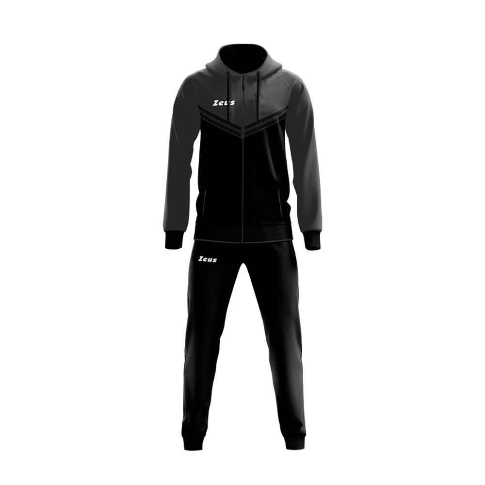 Zeus Rodi Tracksuit Dark Grey Black