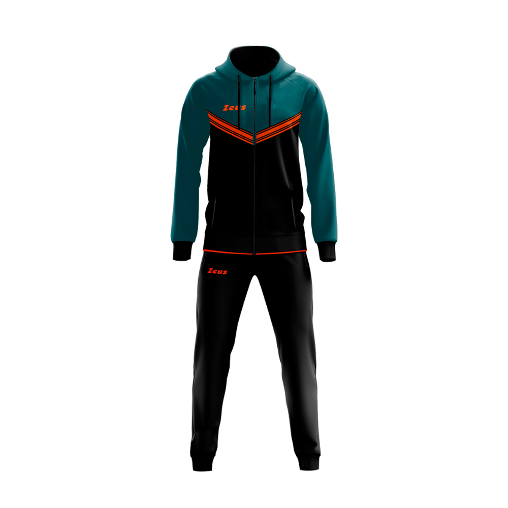 Zeus Rodi Tracksuit Petrol Black