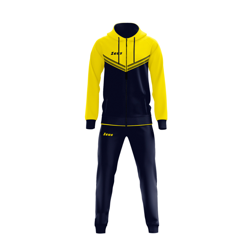 Zeus Rodi Tracksuit Yellow Navy