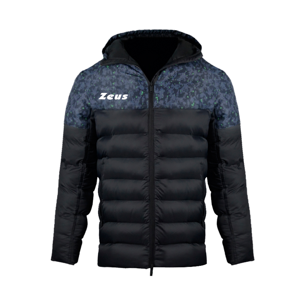 Zeus Texture Jacket Black Dark Grey