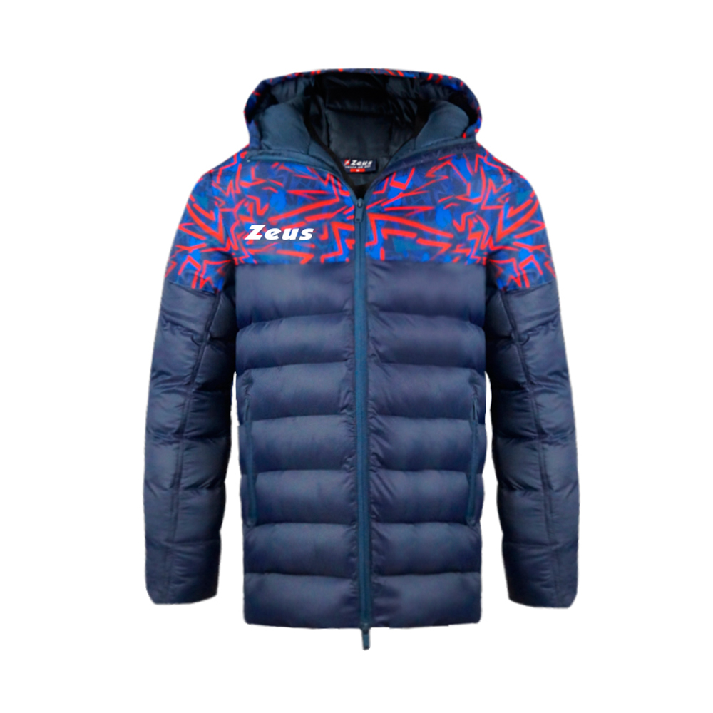 Zeus Texture Jacket Navy Red