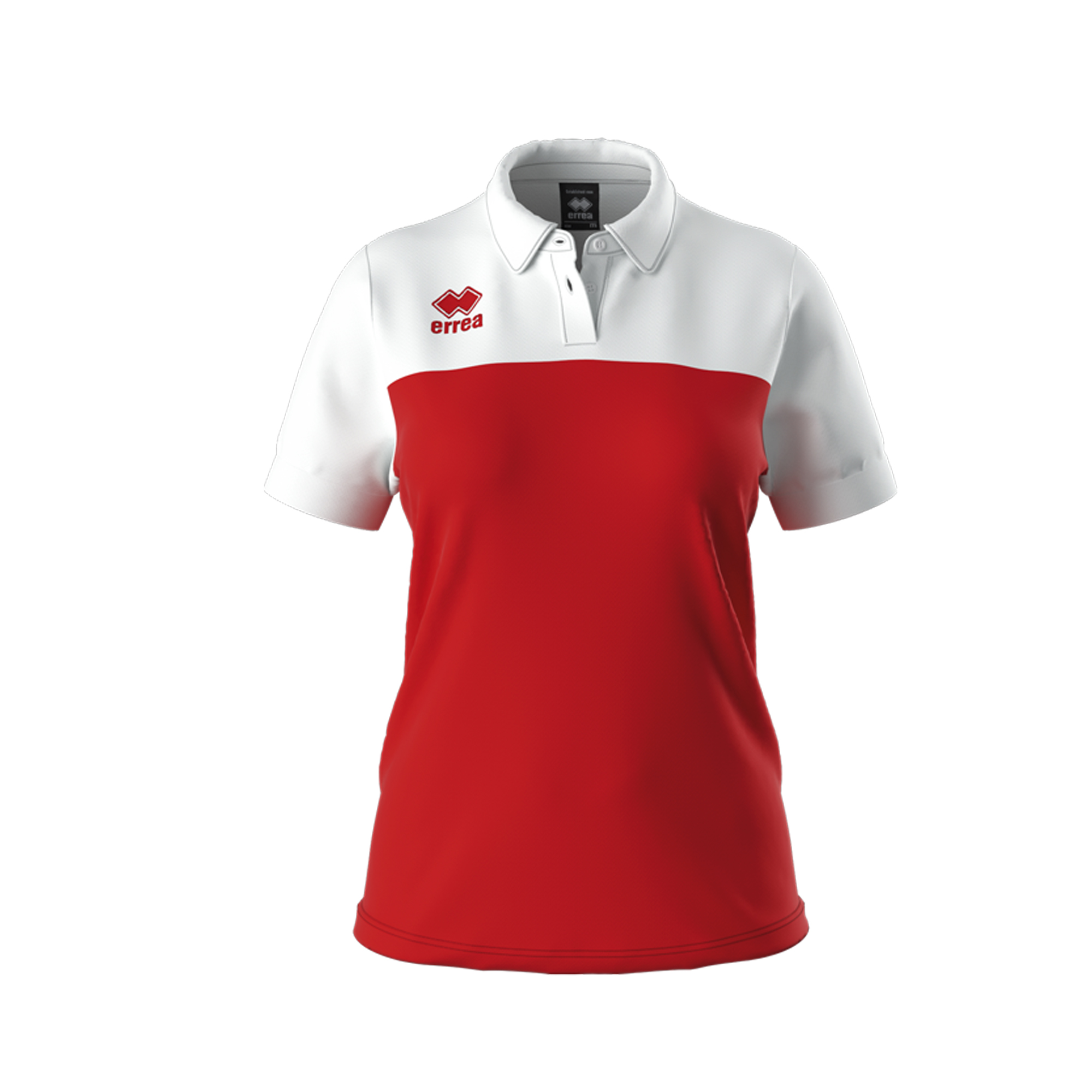 Errea Bonnie Ladies Polo Shirt Red White