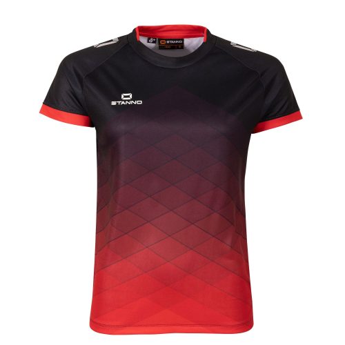 Stanno Altius Ladies Football Shirt Black Red