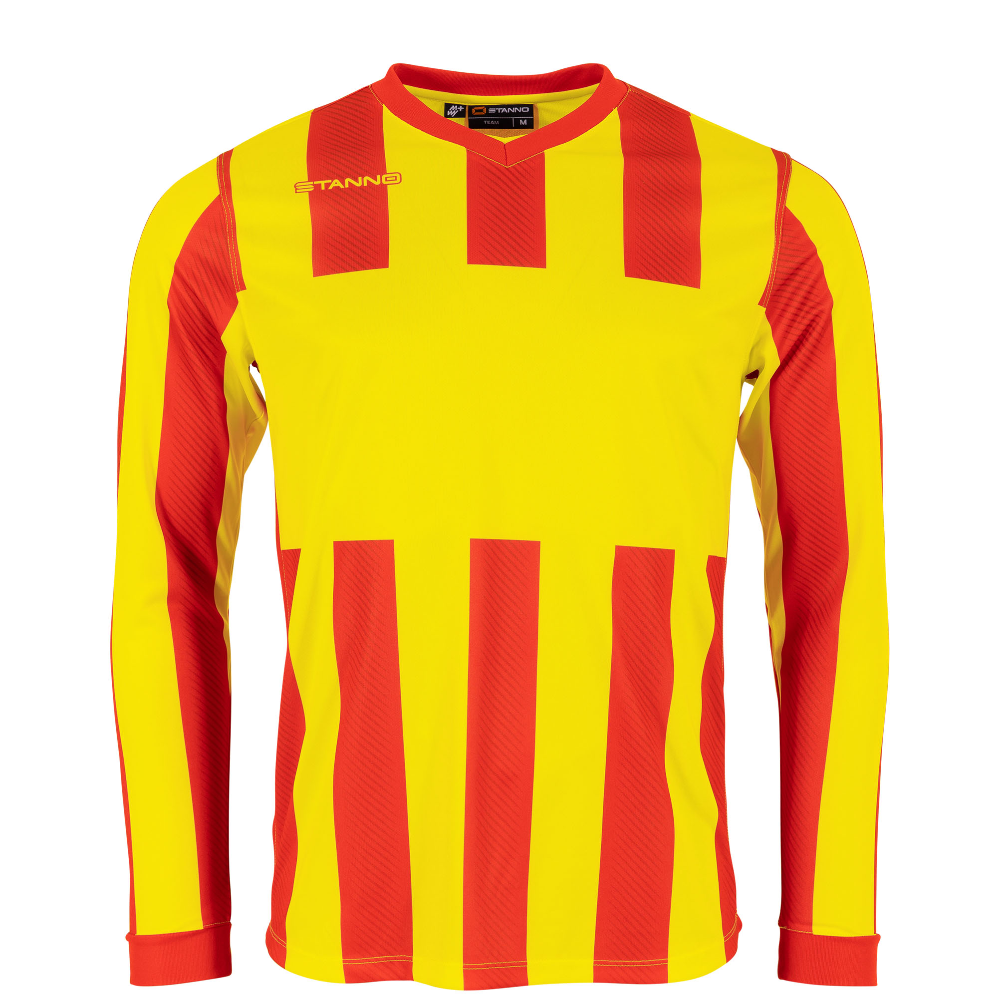 Stanno Aspire Long Sleeve Shirt Red Yellow