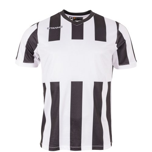 Stanno Aspire Short Sleeve Shirt Black White