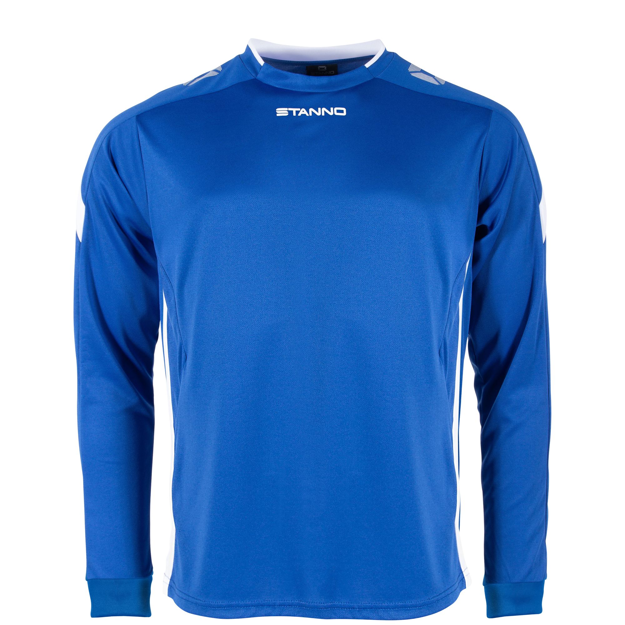 Stanno Drive Long Sleeve Football Shirt Royal White