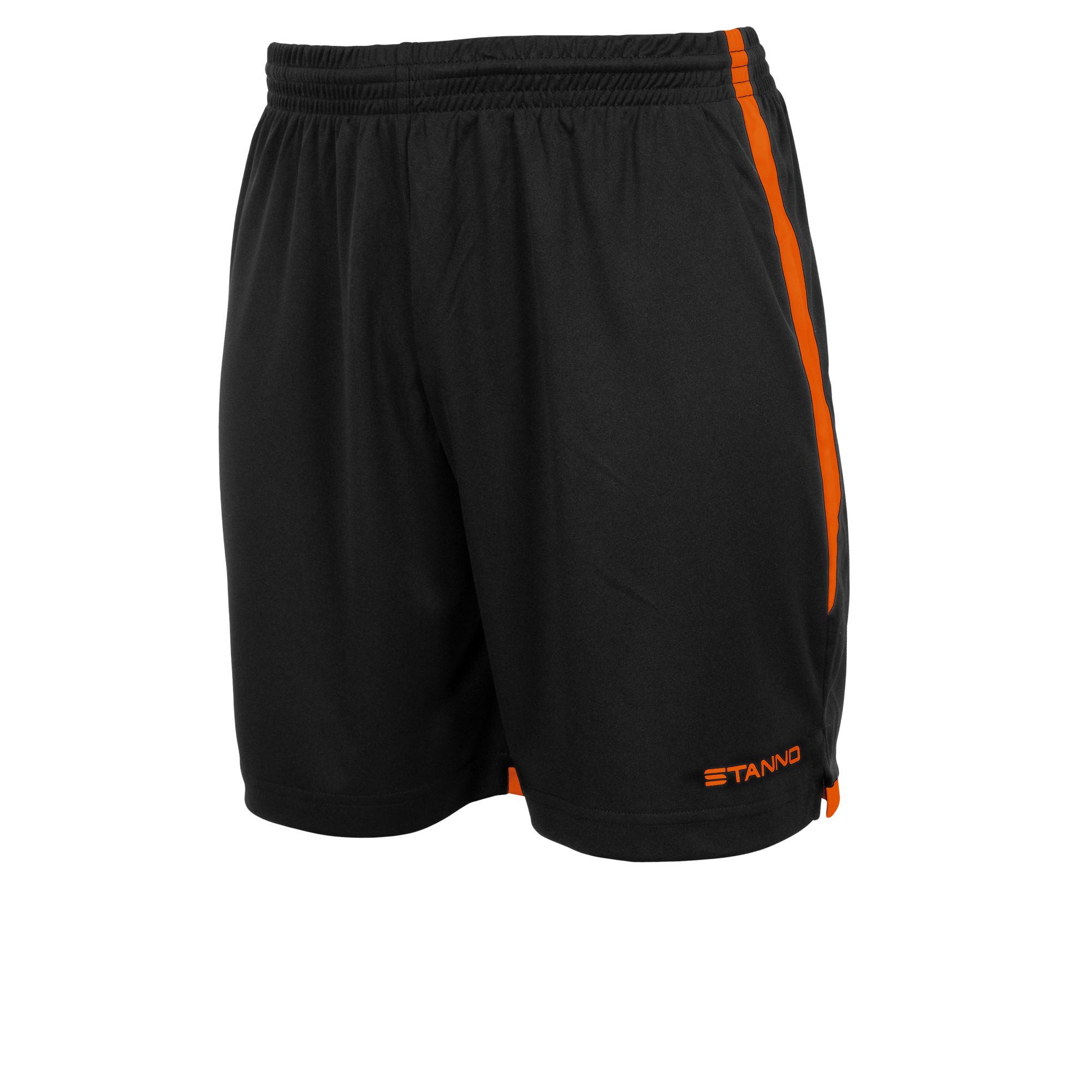 Stanno Focus Shorts Black Orange