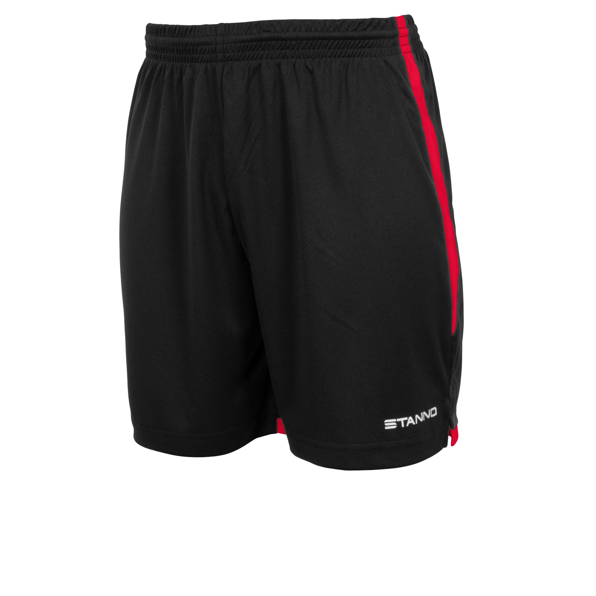 Stanno Focus Shorts Black Red