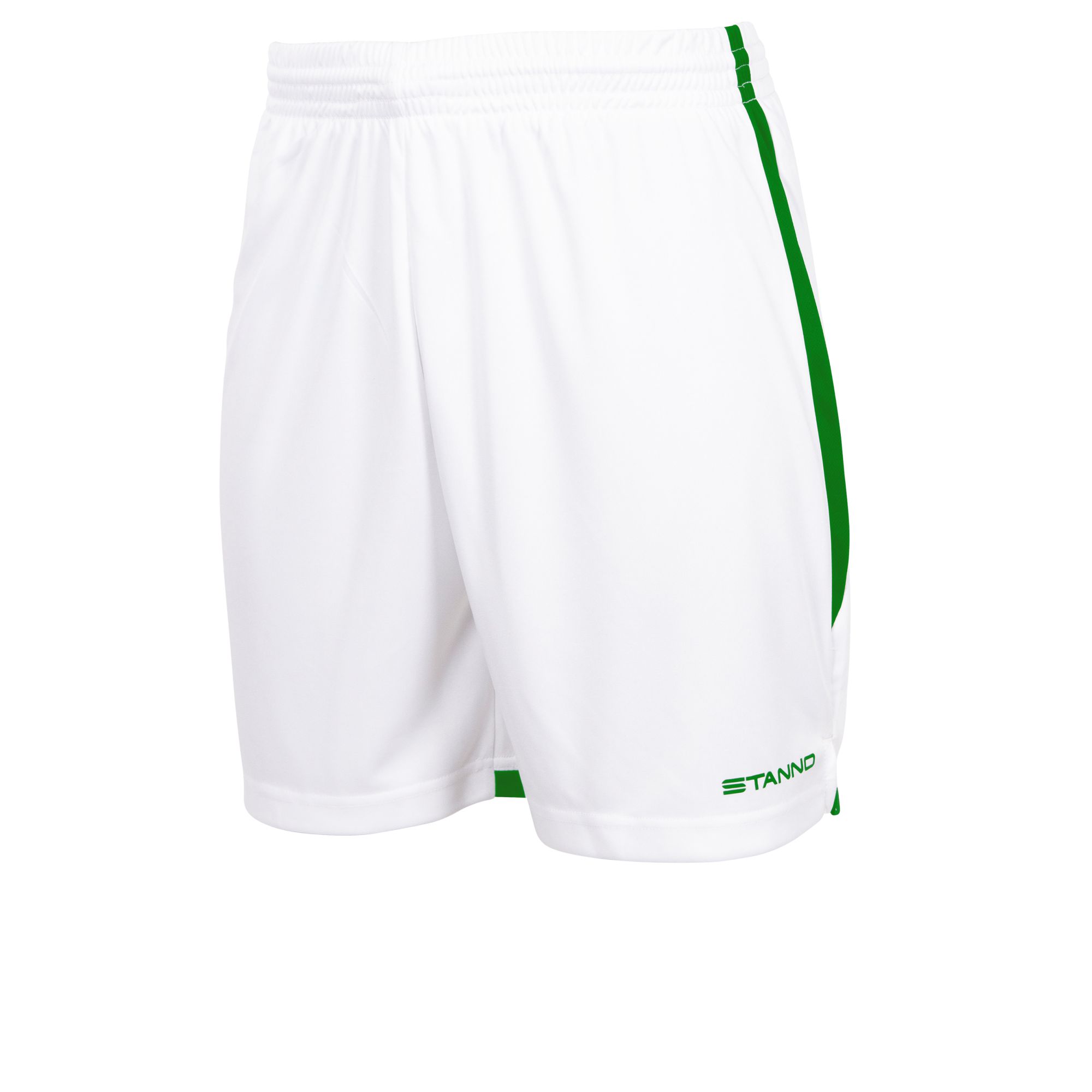 Stanno Focus Shorts White Green