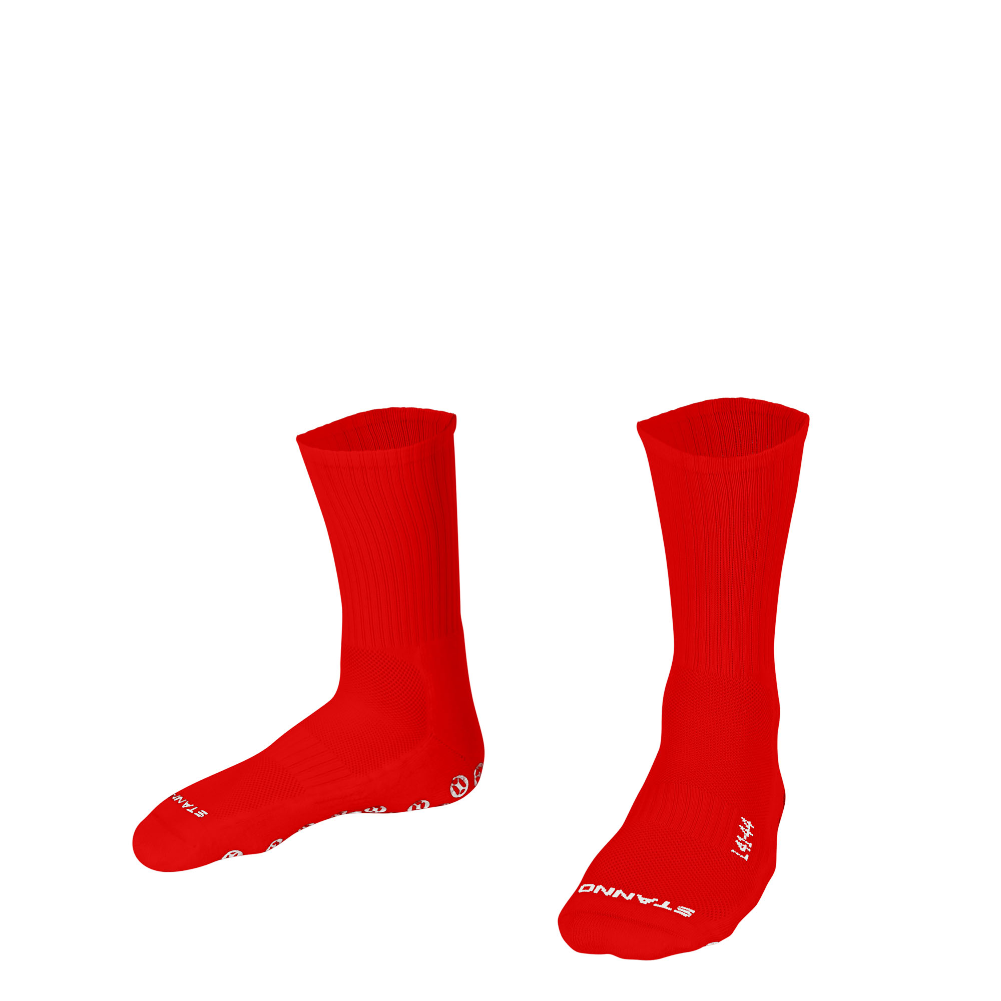 Stanno Raw Crew Socks Red Stanno Raw Crew Socks Red