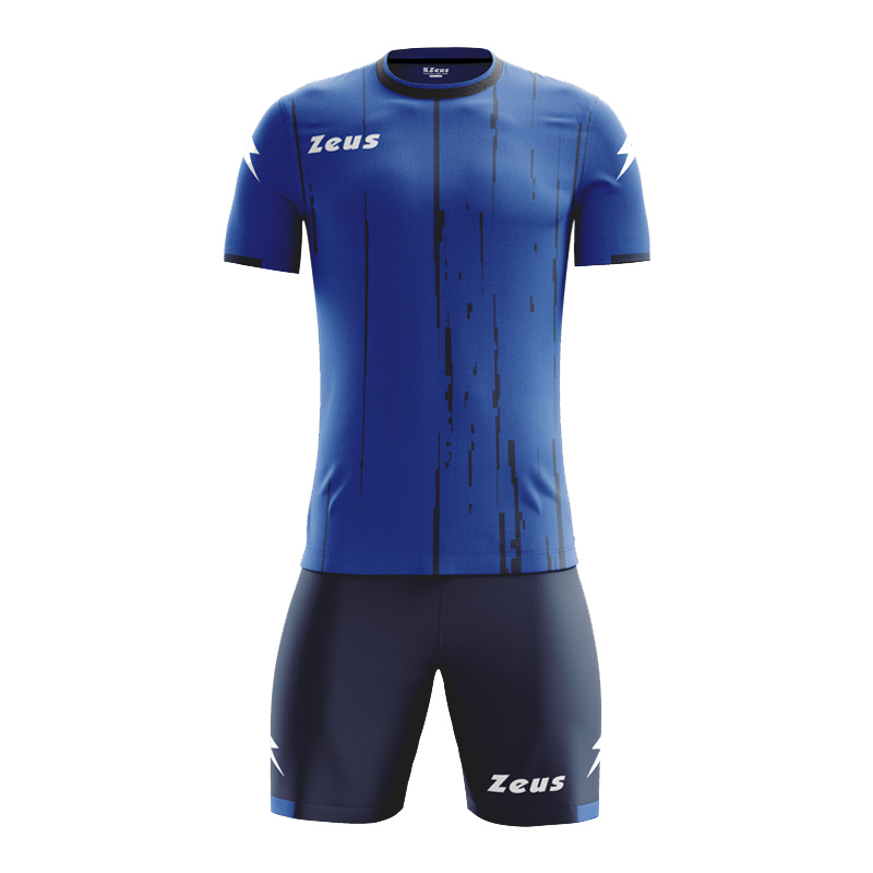 Zeus Bolt Football Kit Blue Navy