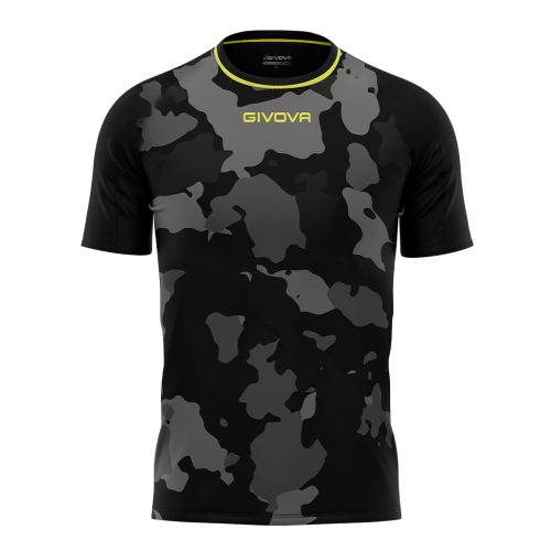 Givova Army Football Shirt Black Grey