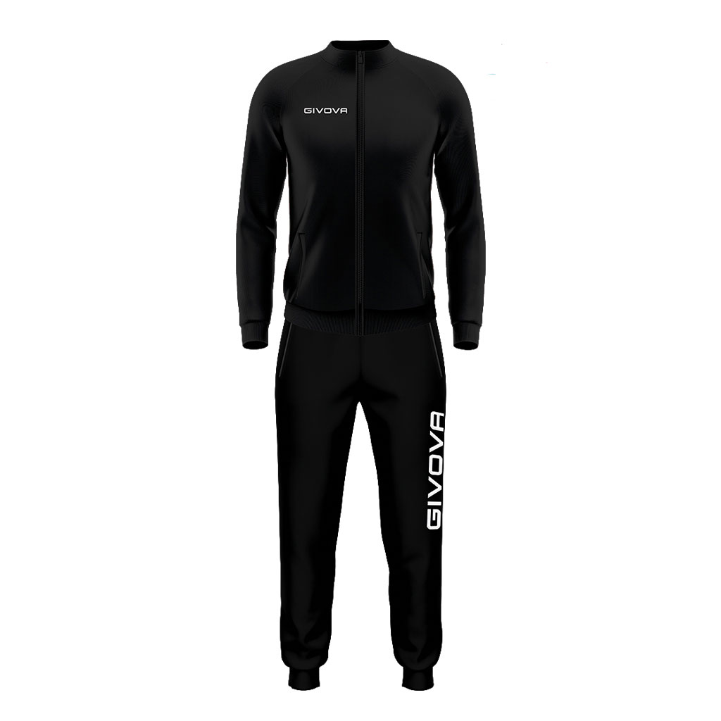 Givova Cuba Tracksuit Black