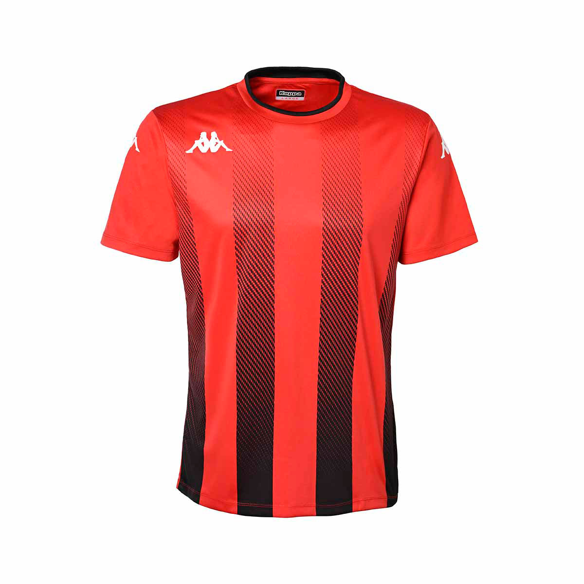 Kappa Bugo Football Shirt Red Black
