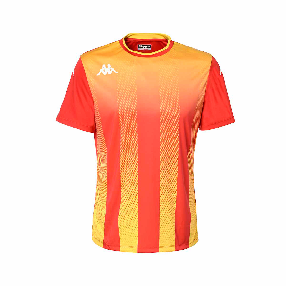 Kappa Bugo Football Shirt Red Yellow