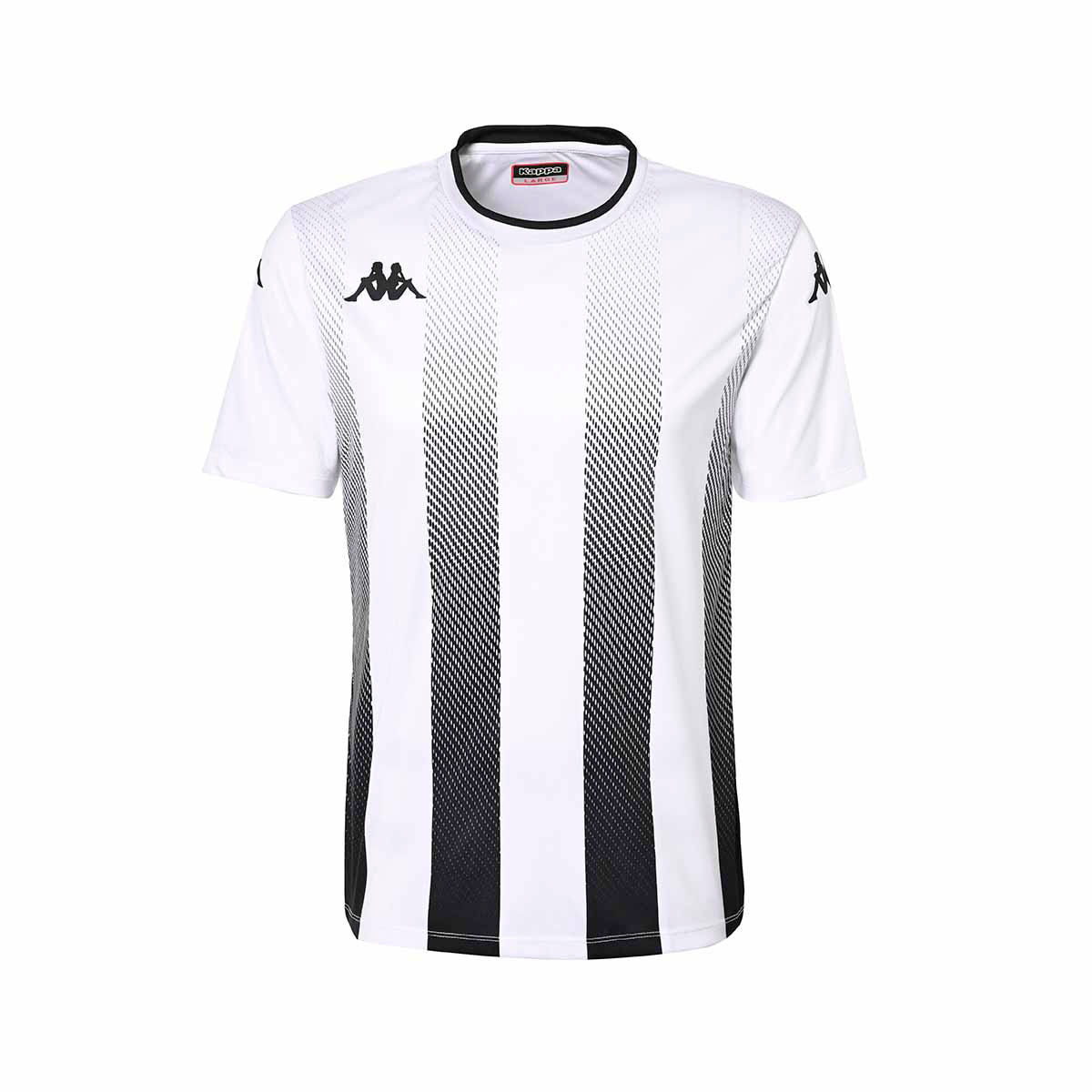 Kappa Bugo Football Shirt White Black