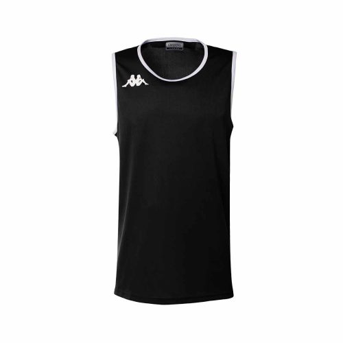 Kappa Danco Basketball Jersey Black White