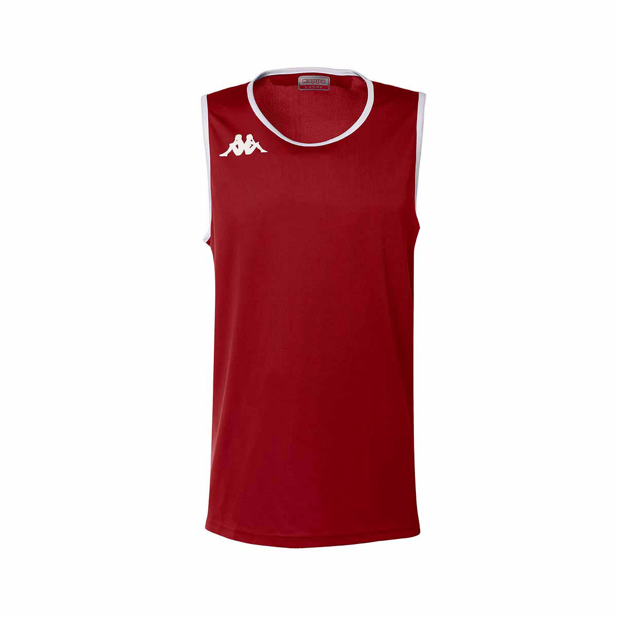 Kappa Danco Basketball Jersey Red White
