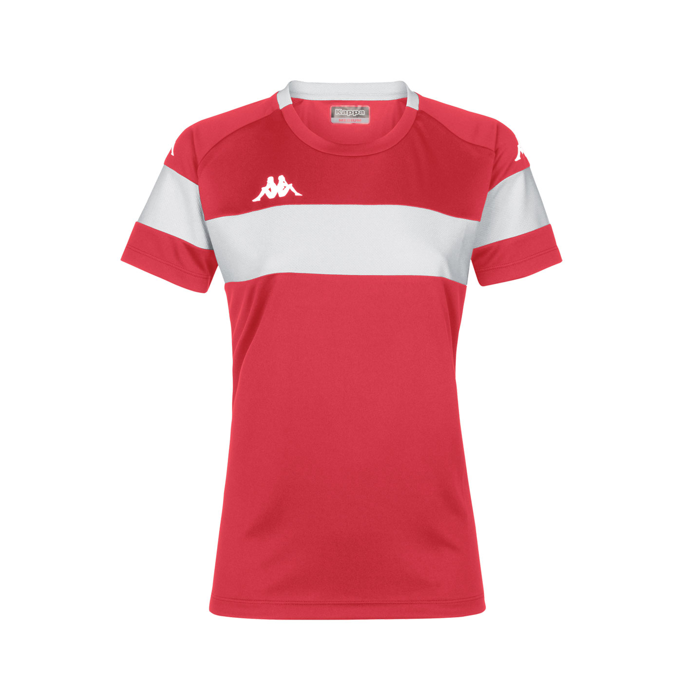 Kappa Dareta Womens Football Shirt Red White