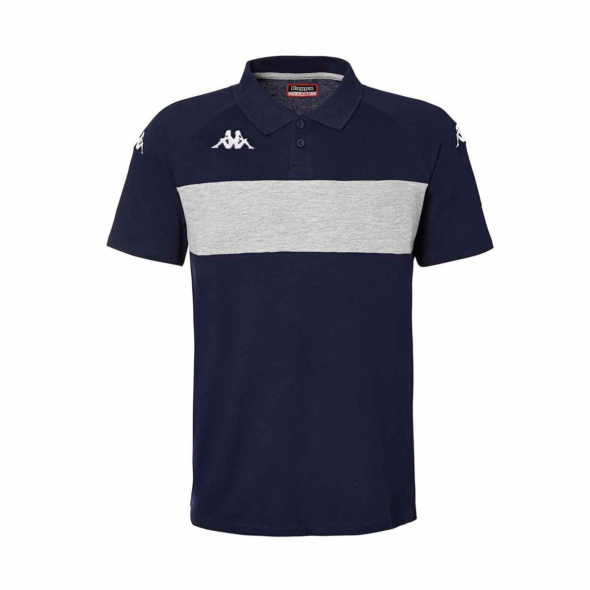 Kappa Dianetti Polo Shirt Navy Grey