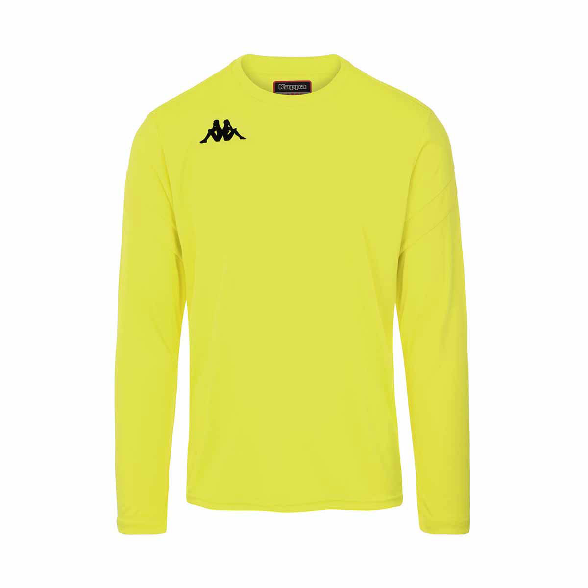 Kappa Dovol Football Shirt Yellow Fluo