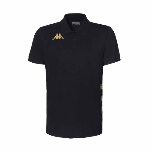 Kappa Gastio Polo Shirt Black