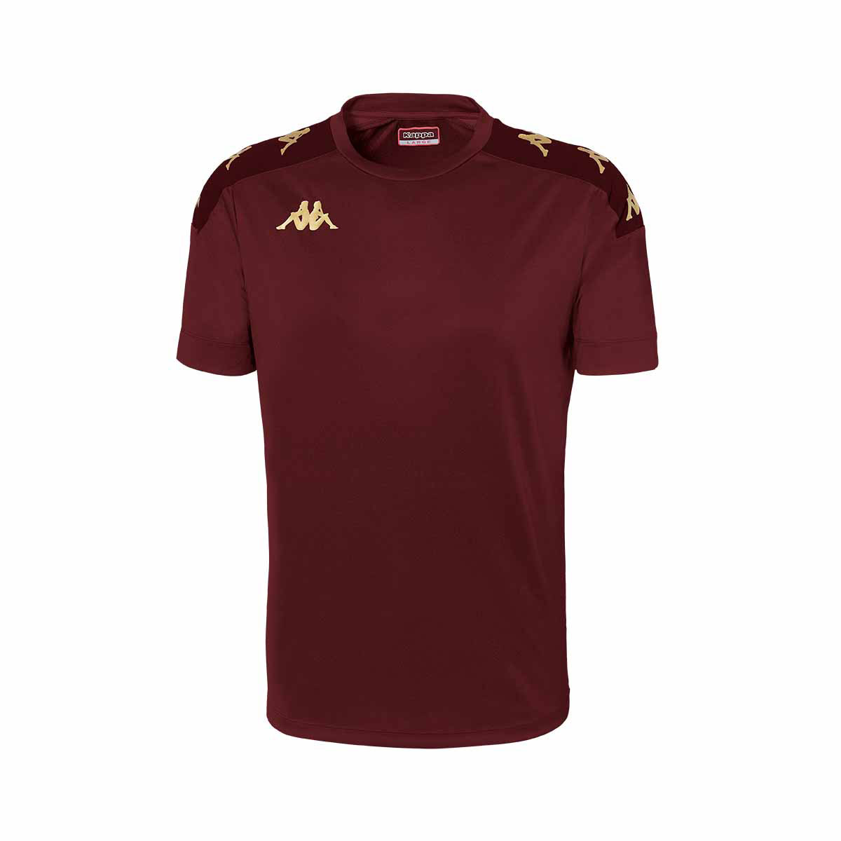 Kappa Gianto Football Shirt Maroon