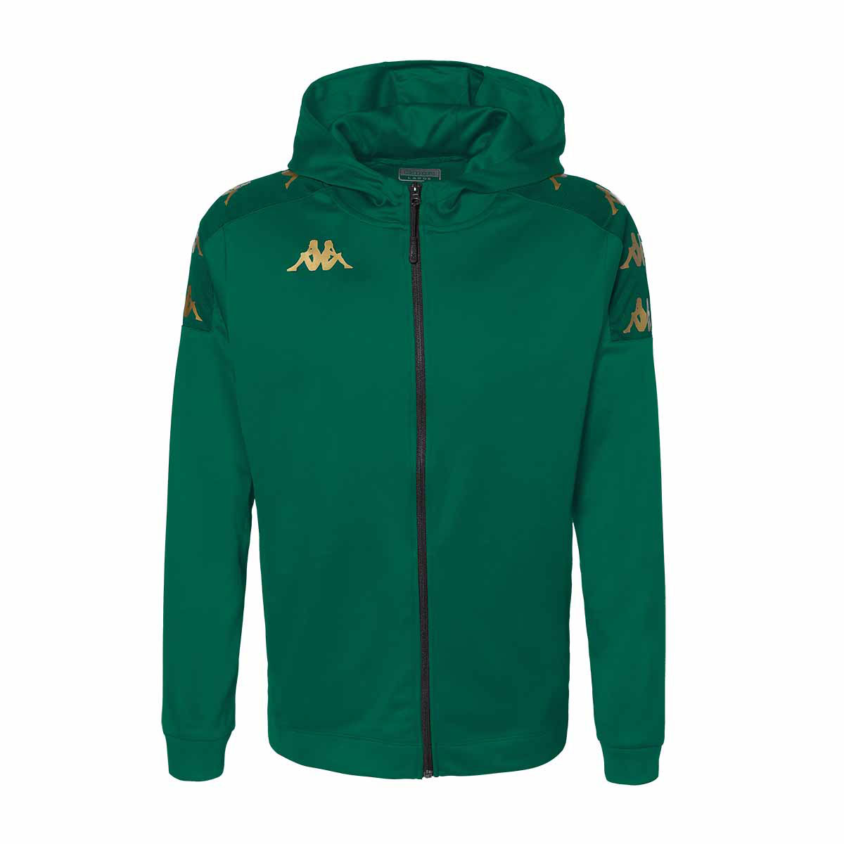 Kappa Grevolo Full Zip Hoodie Green