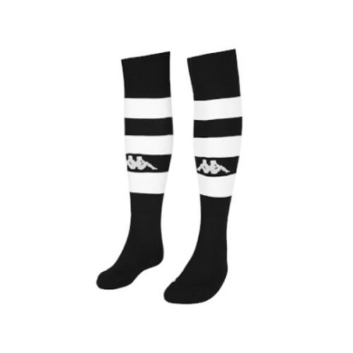 Kappa Lipeno Football Sock Black White