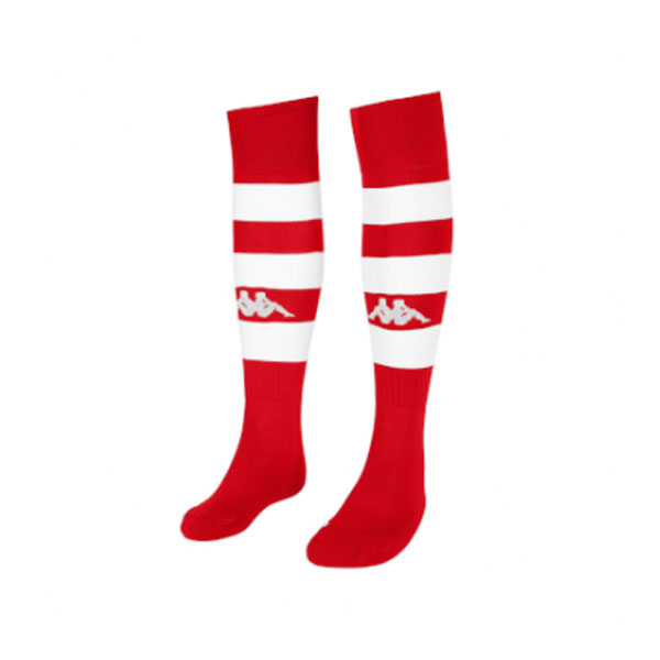 Kappa Lipeno Football Sock Red White
