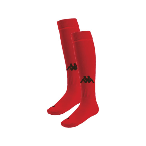 Kappa Penao Football Socks Red Black