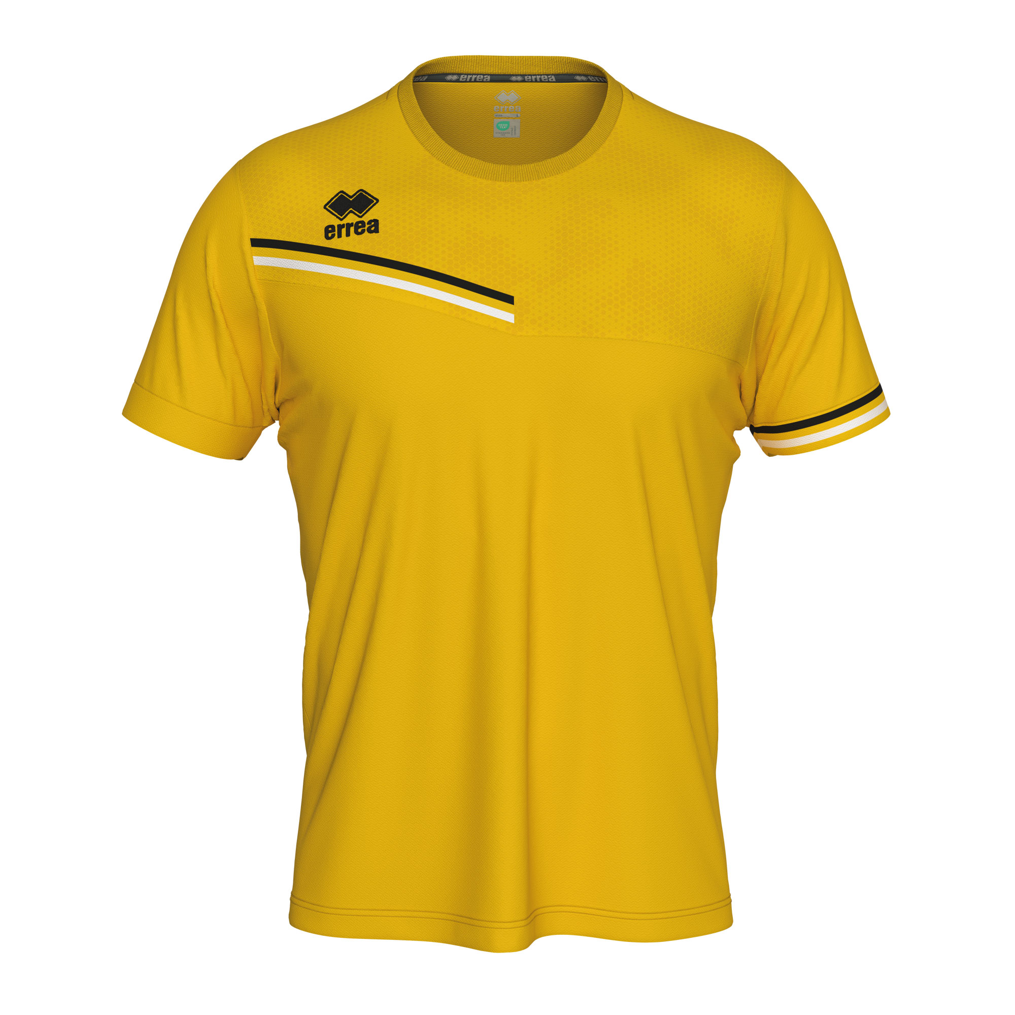 Errea Evan Football Shirt Yellow Black White