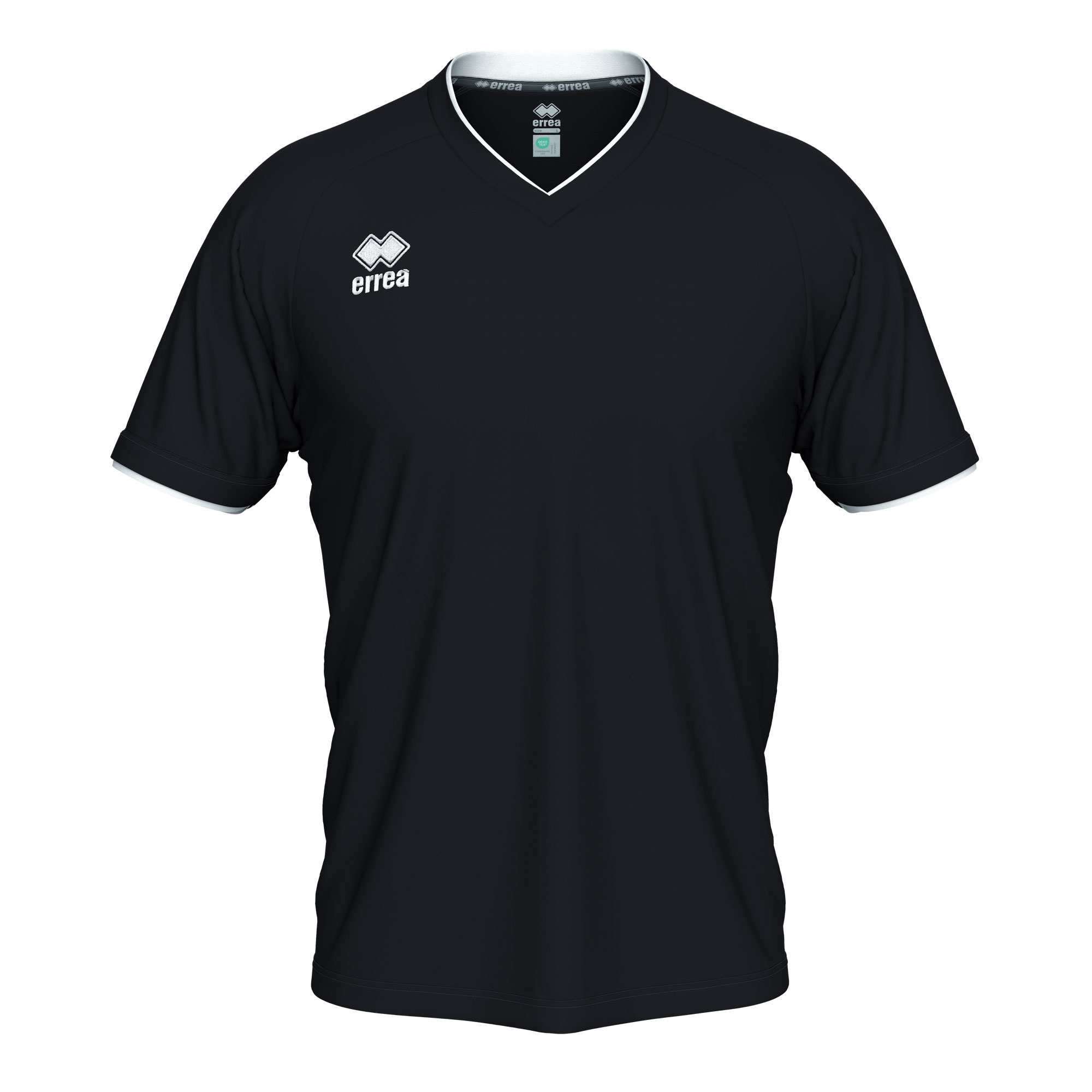 Errea Leonard Football Shirt Black White Errea Leonard Football Shirt Black White