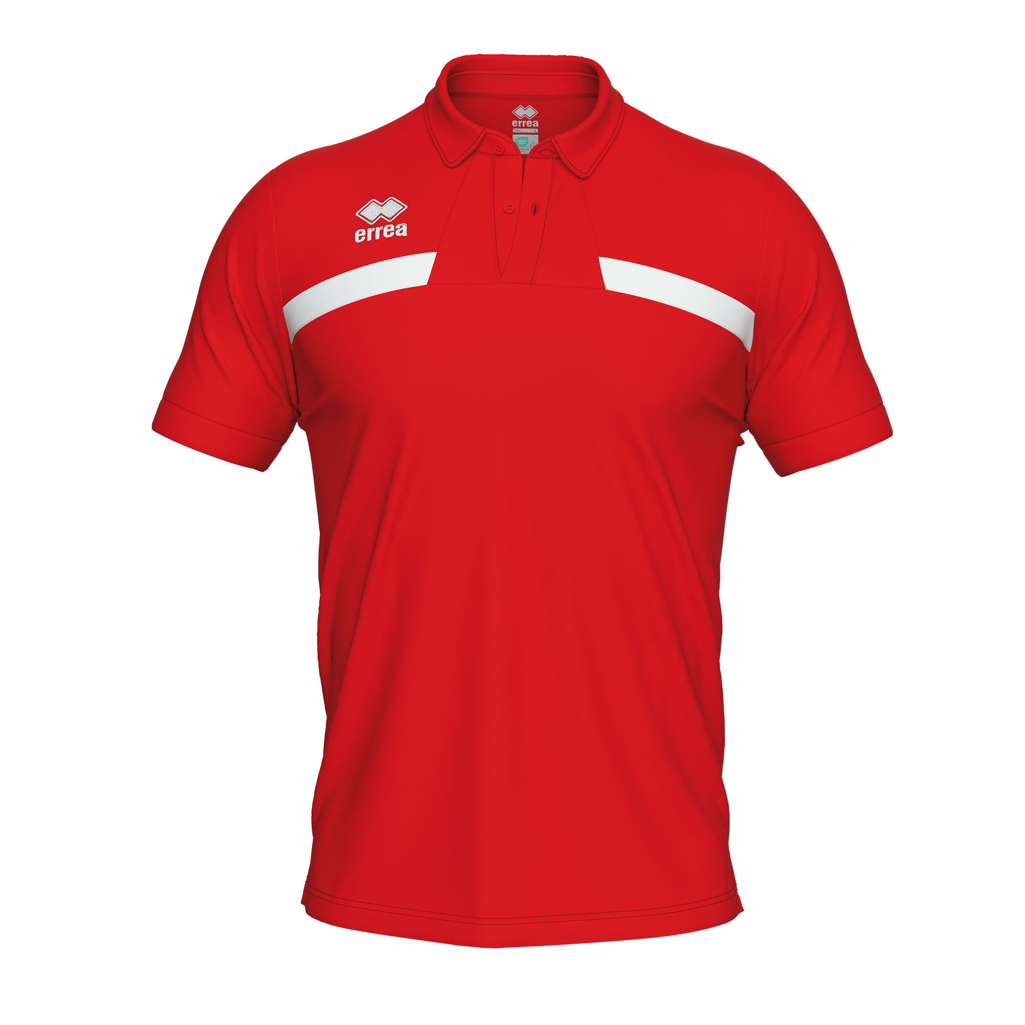 Errea Melvin Polo Shirt Red White