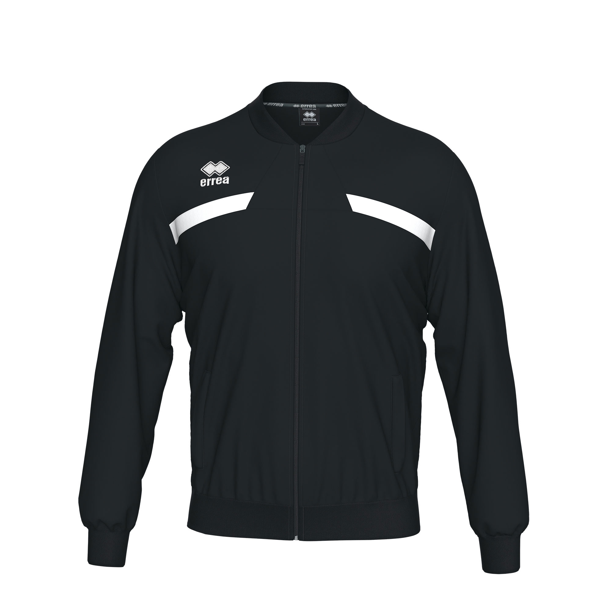 Errea Mick Tracksuit Top Black White Errea Mick Tracksuit Top Black White