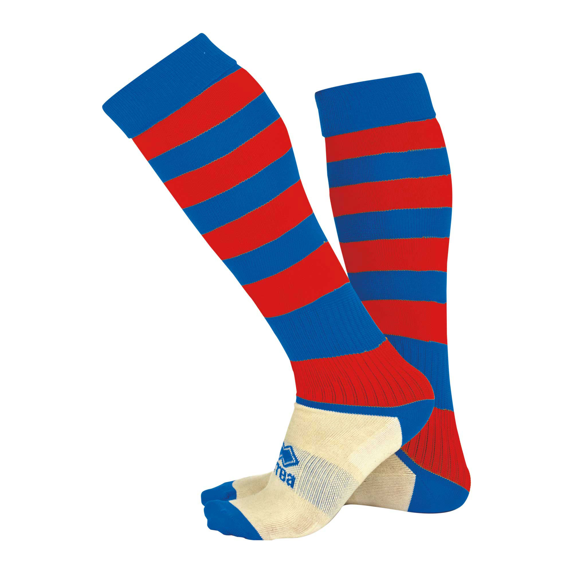 Errea Zone Football Socks Blue Red