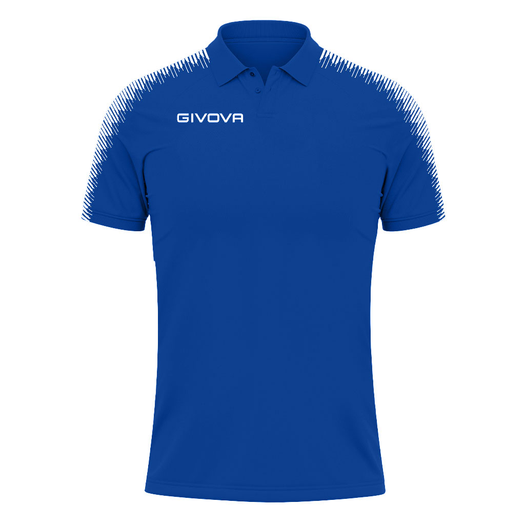 Givova Club Polo Shirt Blue White