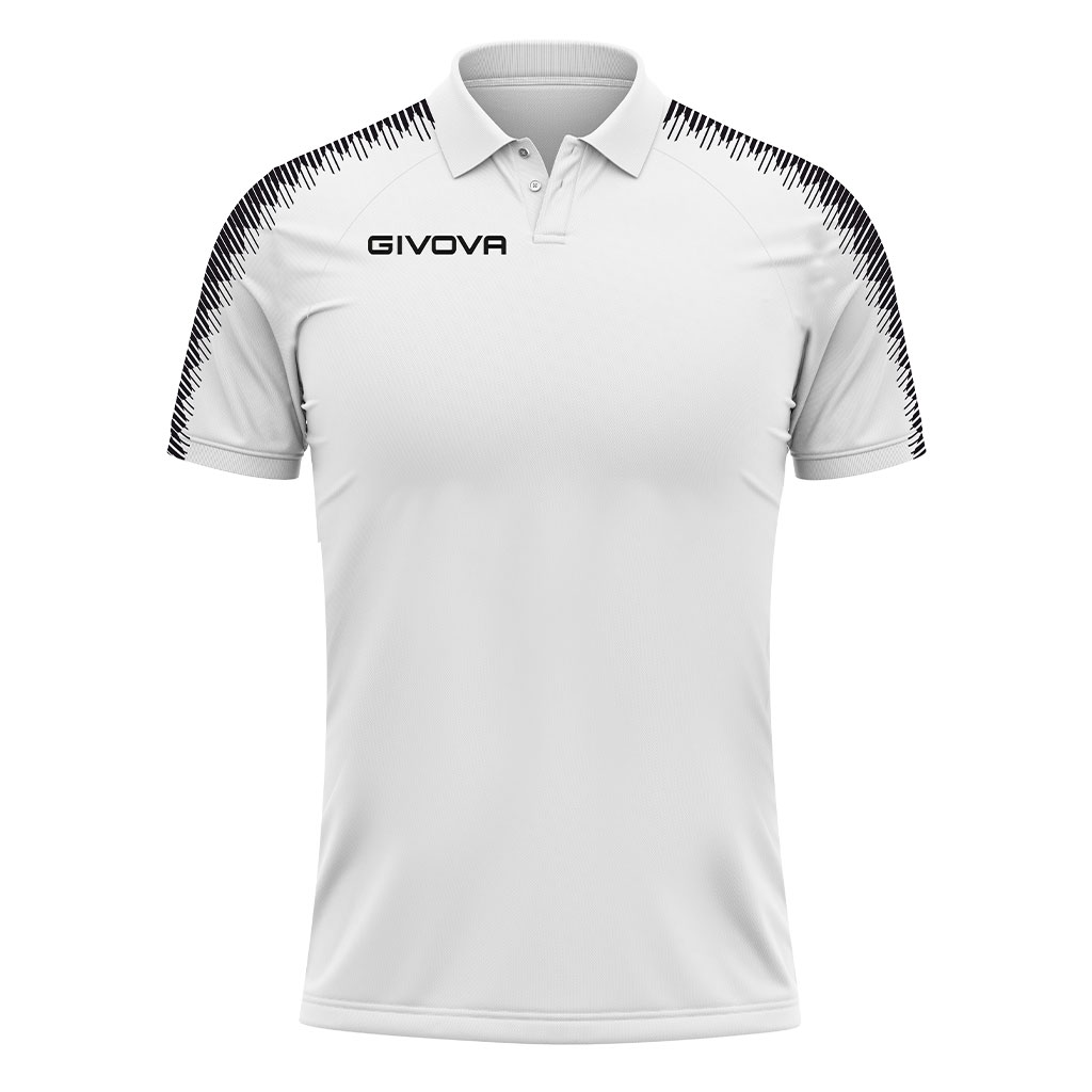 Givova Club Polo Shirt White Black