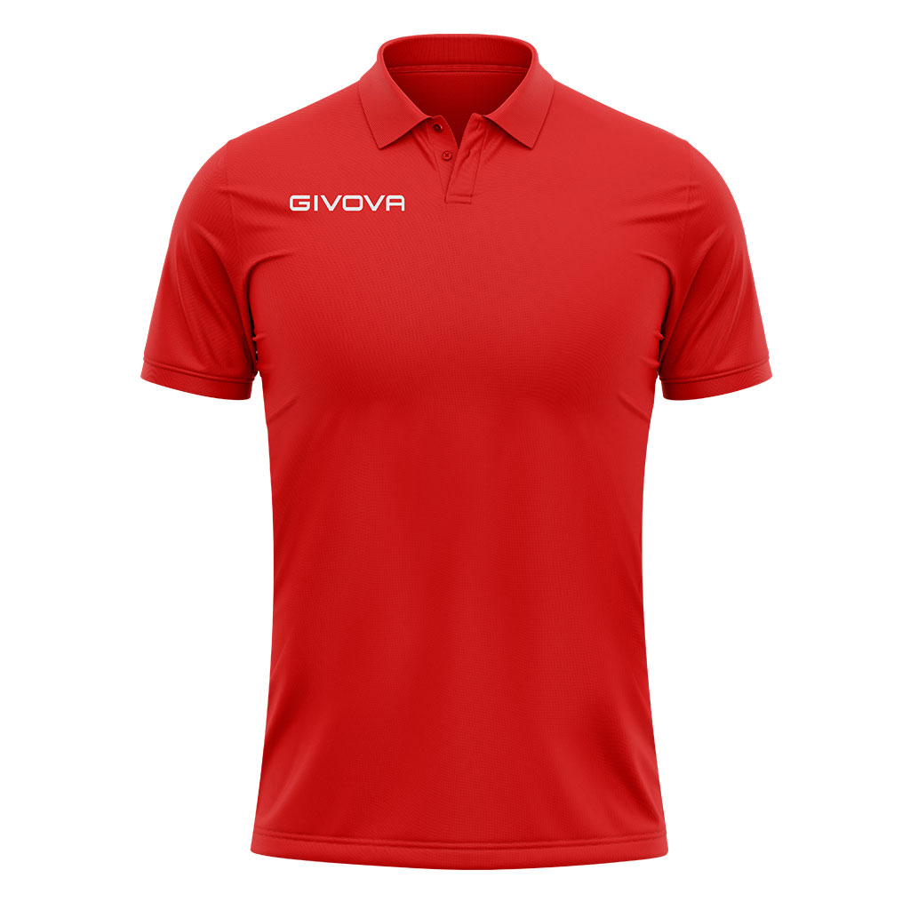 Givova Pocket Polo Shirt Red