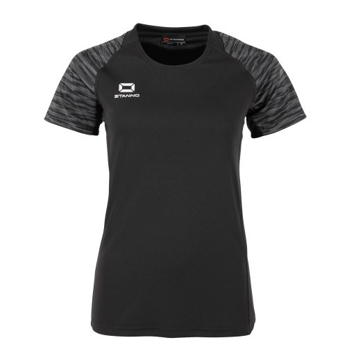 Stanno Bolt Ladies Football Shirt Black